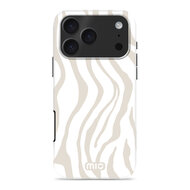 MIO MagSafe iPhone 17 Pro hoesje Sandy Zebra