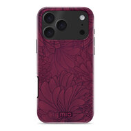 MIO MagSafe iPhone 17 Pro hoesje Berry Blooms