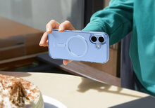 LAUT Crystal Fluro MagSafe iPhone 17 hoesje blauw