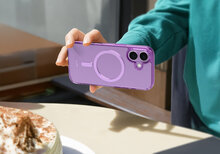 LAUT Crystal Fluro MagSafe iPhone 17 hoesje roze