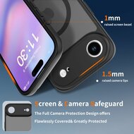 TechProtection Slim MagSafe iPhone 17 Air hoesje zwart
