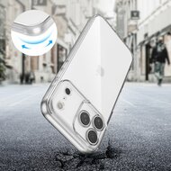 TechProtection Air iPhone 17 Pro Max hoesje transparant