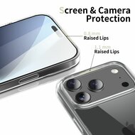 TechProtection Air Hybrid iPhone 17 Pro Max hoesje transparant