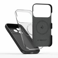 TechProtection Silicone MagSafe iPhone 17 Pro hoesje zwart