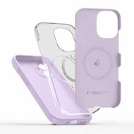 TechProtection Silicone MagSafe iPhone 17 hoesje paars