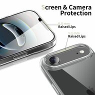 TechProtection Flex Hybrid iPhone 17 Air hoesje transparant