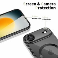 TechProtection Flex MagSafe iPhone 17 Air hoesje zwart