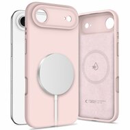 TechProtection Silicone MagSafe iPhone 17 Air hoesje roze
