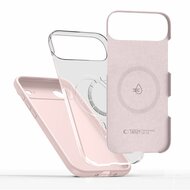 TechProtection Silicone MagSafe iPhone 17 Air hoesje roze
