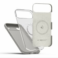 TechProtection Silicone MagSafe iPhone 17 Air hoesje grijs