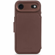 Decoded Leather Detachable 2 in 1&nbsp;Wallet iPhone 17 Air hoesje bruin