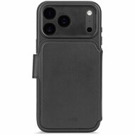 Decoded Leather Detachable 2 in 1&nbsp;Wallet iPhone 17 Pro hoesje zwart