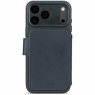 Decoded Leather Detachable 2 in 1&nbsp;Wallet iPhone 17 Pro hoesje navy
