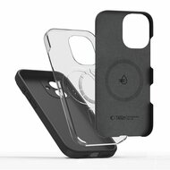 TechProtection Silicone MagSafe iPhone 17 hoesje zwart