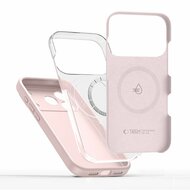 TechProtection Silicone MagSafe iPhone 17 Pro hoesje roze