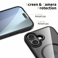 TechProtection MagSafe iPhone 17 hoesje zwart