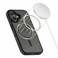 TechProtection MagSafe iPhone 17 hoesje mat zwart