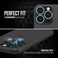 Striker Single iPhone 17 Pro / iPhone 17 Pro Max cameralens protector