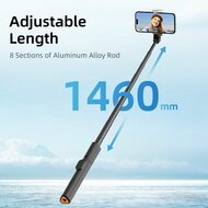 TechProtection Bluetooth Selfie stick / Tripod beige