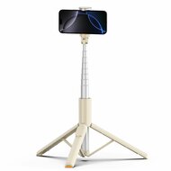 TechProtection Bluetooth Selfie stick / Tripod beige