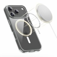 TechProtection Hybrid MagSafe iPhone 17 Pro Max hoesje transparant