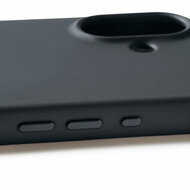 Mujjo Full Leather iPhone 17 hoesje basalt