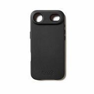 Mujjo Full Leather iPhone 17 Air hoesje zwart