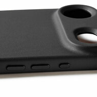 Mujjo Full Leather iPhone 17 Air hoesje zwart