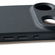 Mujjo Full Leather iPhone 17 Air hoesje basalt
