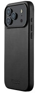 Mujjo Full Leather iPhone 17 Pro Max hoesje zwart