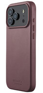 Mujjo Full Leather iPhone 17 Pro Max hoesje rood