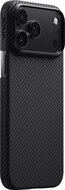 Pitaka Ultra Slim MagSafe iPhone 17 Pro hoesje zwart