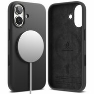 Ringke Siliconen MagSafe iPhone 17 hoesje zwart