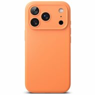 Ringke siliconen MagSafe iPhone 17 Pro hoesje oranje