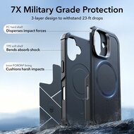 ESR Cyber Kickstand MagSafe iPhone 17 hoesje doorzichtig