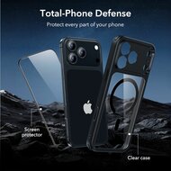 ESR Classic Hybrid MagSafe iPhone 17 Pro Max hoesje met screenprotector zwart