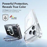 ESR Classic Hybrid Stand CC iPhone 17 Pro Max hoesje doorzichtig