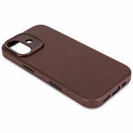 Decoded Leather backcover iPhone 17 hoesje bruin