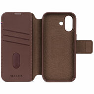 Decoded Leather Detachable 2 in 1&nbsp;Wallet iPhone 17 hoesje bruin