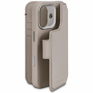 Decoded Leather Detachable 2 in 1&nbsp;Wallet iPhone 17 hoesje beige