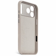 Decoded Leather backcover iPhone 17 Pro hoesje beige