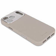 Decoded Leather backcover iPhone 17 Pro hoesje beige