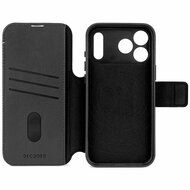 Decoded Leather Detachable 2 in 1&amp;#x00a0;Wallet iPhone 17 Pro hoesje zwart