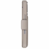 Decoded Leather Detachable 2 in 1&nbsp;Wallet iPhone 17 Pro hoesje beige