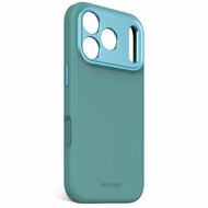 Decoded Silicone iPhone 17 Pro hoesje retro blauw