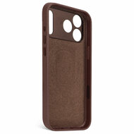 Decoded Leather backcover iPhone 17 Pro Max hoesje bruin