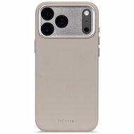 Decoded Leather backcover iPhone 17 Pro Max hoesje beige
