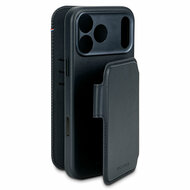 Decoded Leather Detachable 2 in 1&amp;#x00a0;Wallet iPhone 17 Pro Max hoesje navy