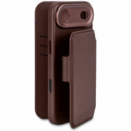 Decoded Leather Detachable 2 in 1&nbsp;Wallet iPhone 17 Air hoesje bruin
