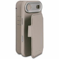 Decoded Leather Detachable 2 in 1&nbsp;Wallet iPhone 17 Air hoesje beige
